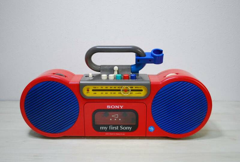 SONY ソニー my first sony ラジオカセットレコーダー　CFS-2020　ジャンク／検索用 アンティーク【05064】