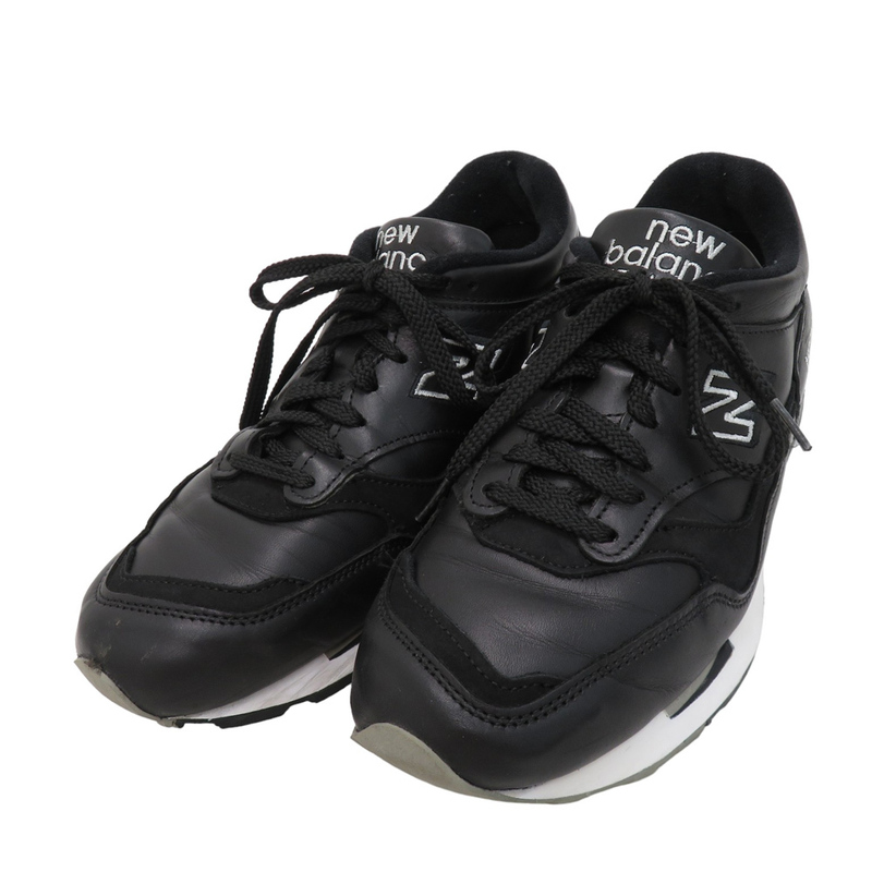 NEW BALANCE ニューバランス M1500BK レザー スニーカー ブラック系 USA9 [240101200480] メンズ