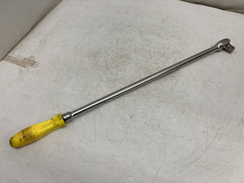 【中古品】Snap-on スナップオン 1/2 スピンナーハンドル ブレーカーバー SNH24B　ITPPT6ZQFV24