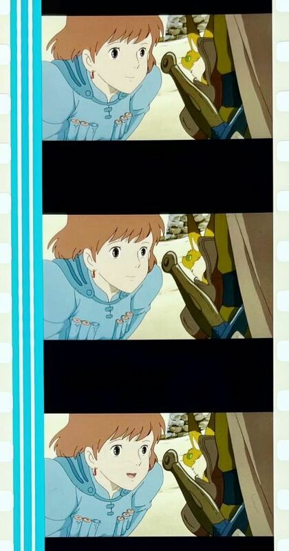 『風の谷のナウシカ (1984) NAUSICAA OF THE VALLEY OF WIND』35mm フィルム 5コマ スタジオジブリ 映画 テト ナウシカ Studio Ghibli Film