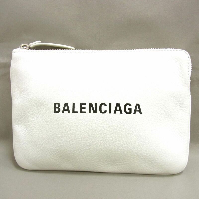 ◆BALENCIAGA バレンシアガ エブリデイ ポーチ クラッチバッグ イタリア製 レディース メンズ