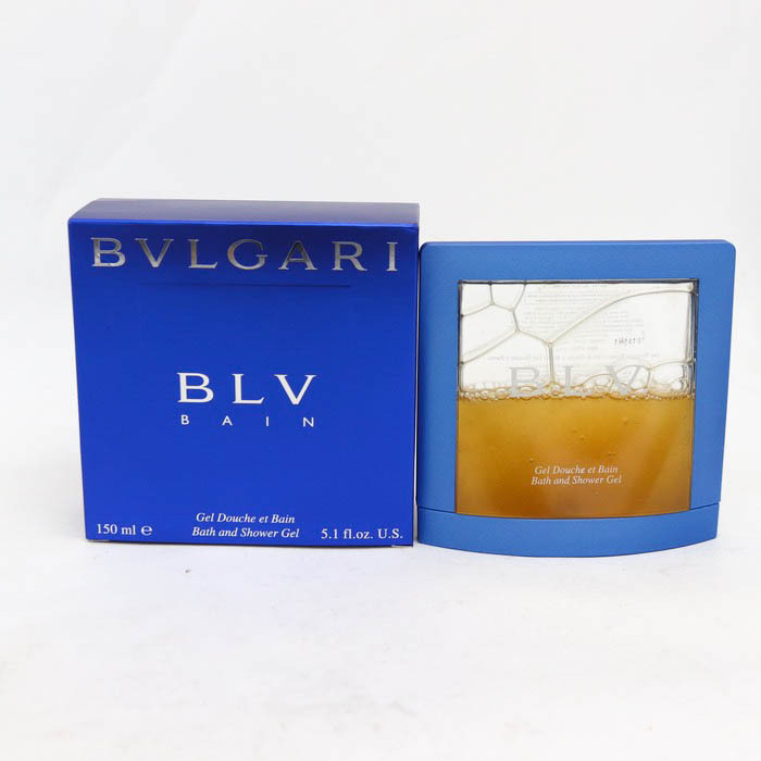 ブルガリ 入浴剤 ブルー バス＆シャワージェル 残半量程度 メンズ TA レディース 150mlサイズ BVLGARI