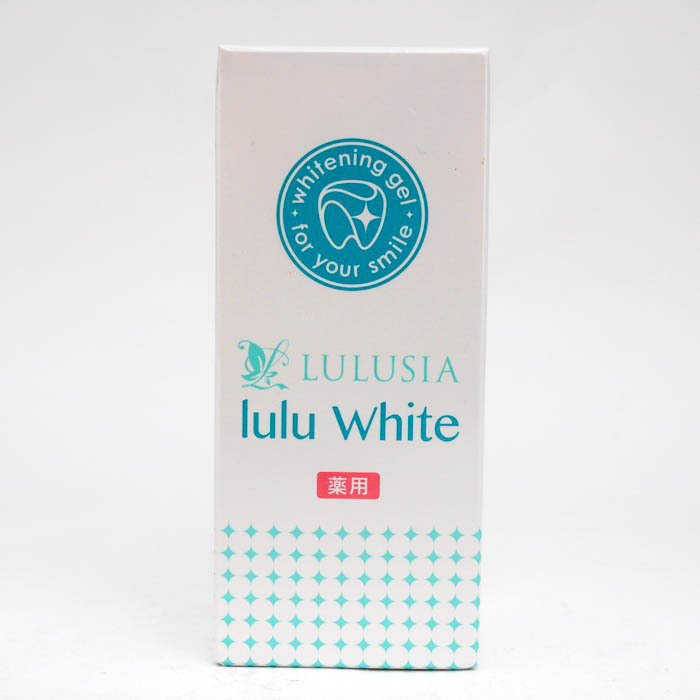 ルルシア 薬用歯磨きジェル ルルホワイト luluwhite 未使用 日用品 レディース 30gサイズ LULUSIA