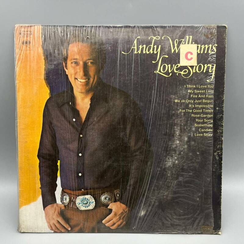Andy Williams アンディ・ウィリアムス Love Story ～ My Sweet Lord LP レコード 管:051011-80