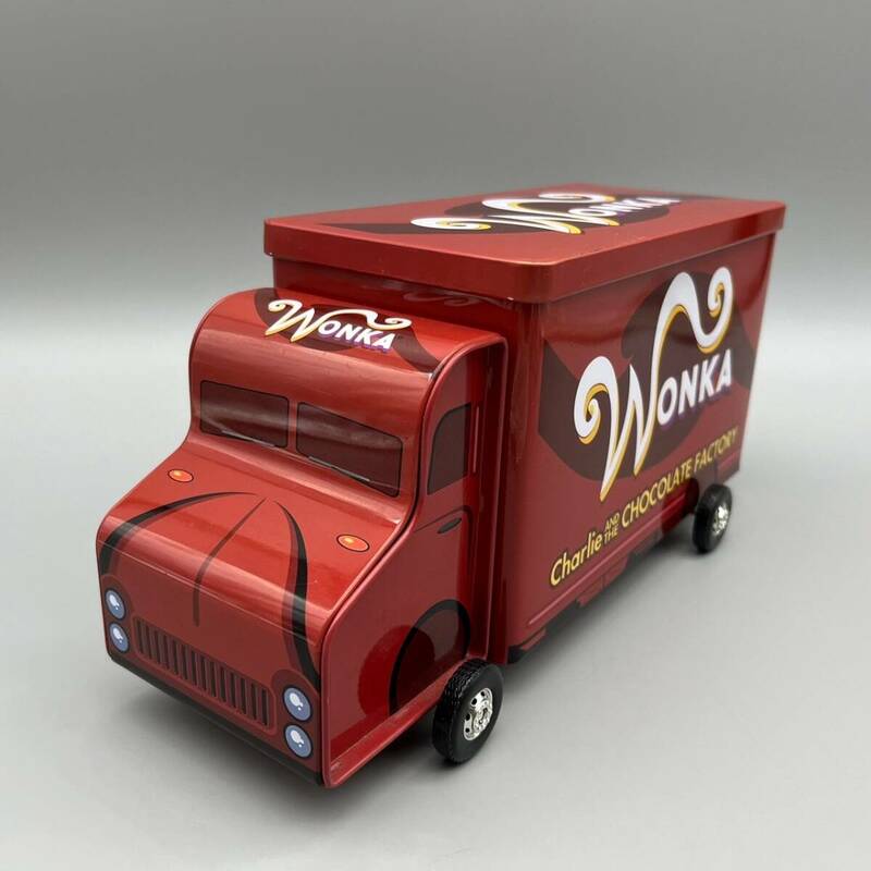 チャーリーとチョコレート工場 ウォンカ トラック ブリキ ブリキ缶 WONKA 管:052405-80