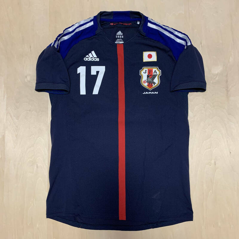 2012 2013 日本代表 長谷部誠 選手支給品 ユニフォーム W杯 アジア 最終予選 アディダス レア 選手用 非売品 香川 本田 内田 Japan 12 13