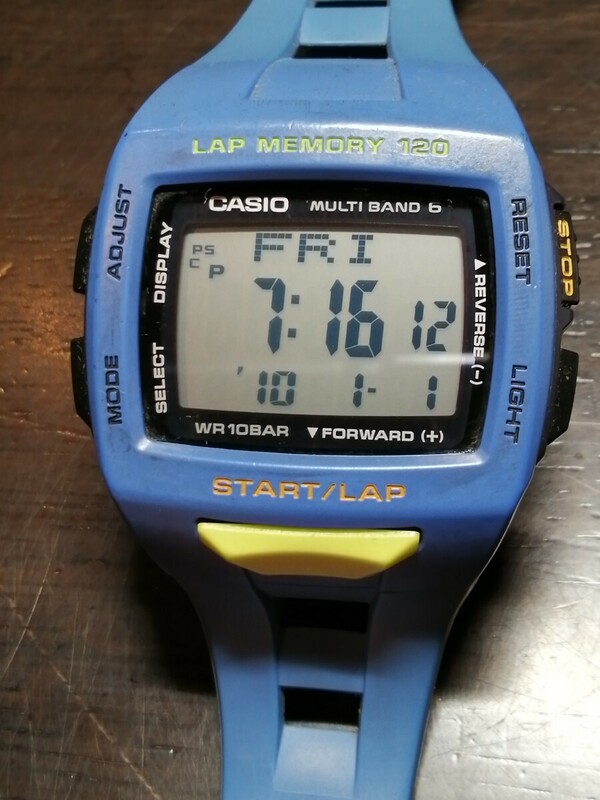 #293 CASIO PHYS TOUGH SOLAR タフソーラー STW-1000 メンズ 腕時計 カシオ デジタル ソーラー フィズ コレクション 現状品