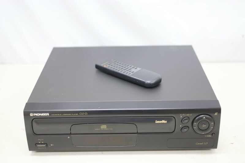 PIONEER パイオニア CLD-Z1 CD/LDプレーヤー レーザーディスク リモコン付（C3228）