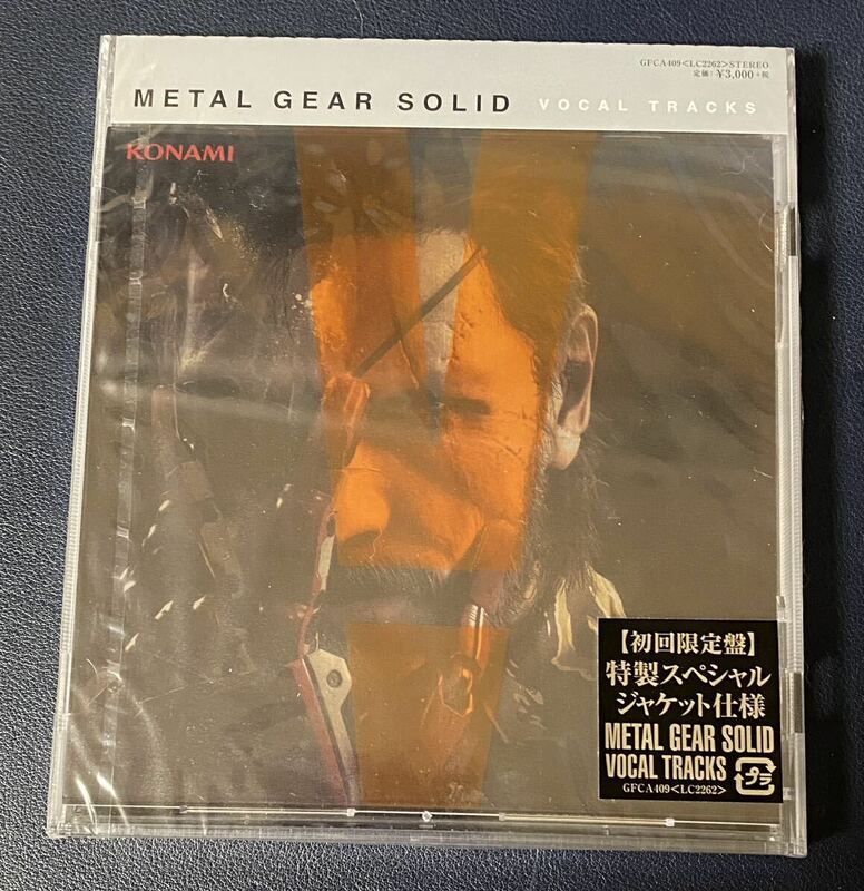 初回限定盤 メタルギアソリッド5 Metal GEAR solid V ボーカルトラックVOCAL tracksCD 