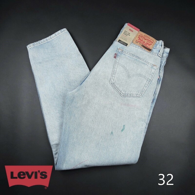 新品★Levi's/リーバイス/550'92 リラックステーパードジーンズA341/ペイント加工/【32】