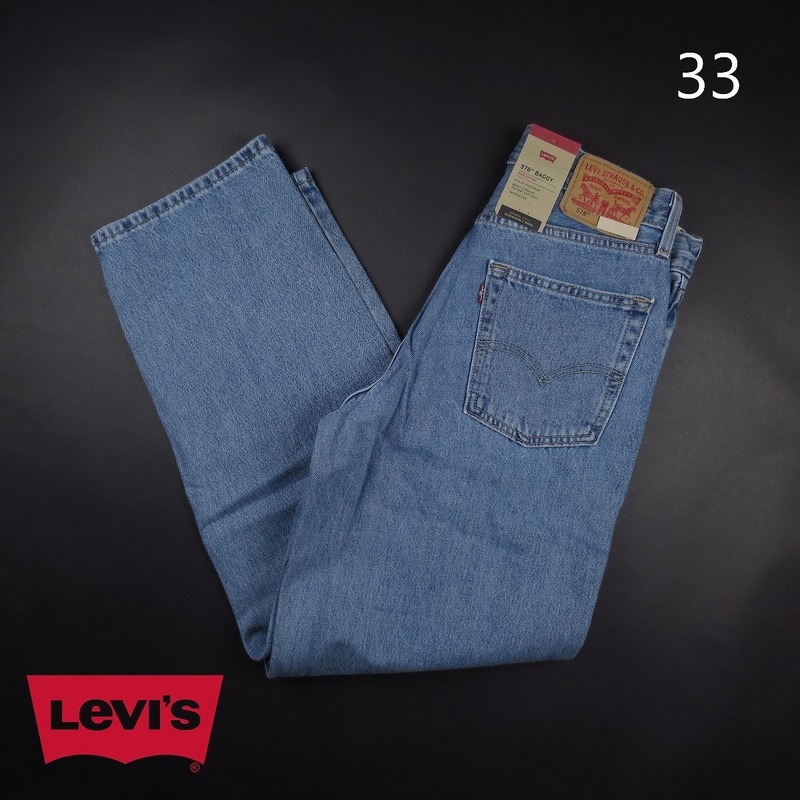 新品★Levi's/リーバイス/578バギージーンズA475/MIN・ST/【33】