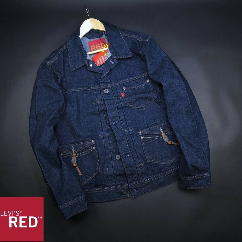 新品★リーバイスレッド/LEVI’S RED/Type II トラッカージャケットA269/000ダークインディゴブルー/【S】【JP size M】