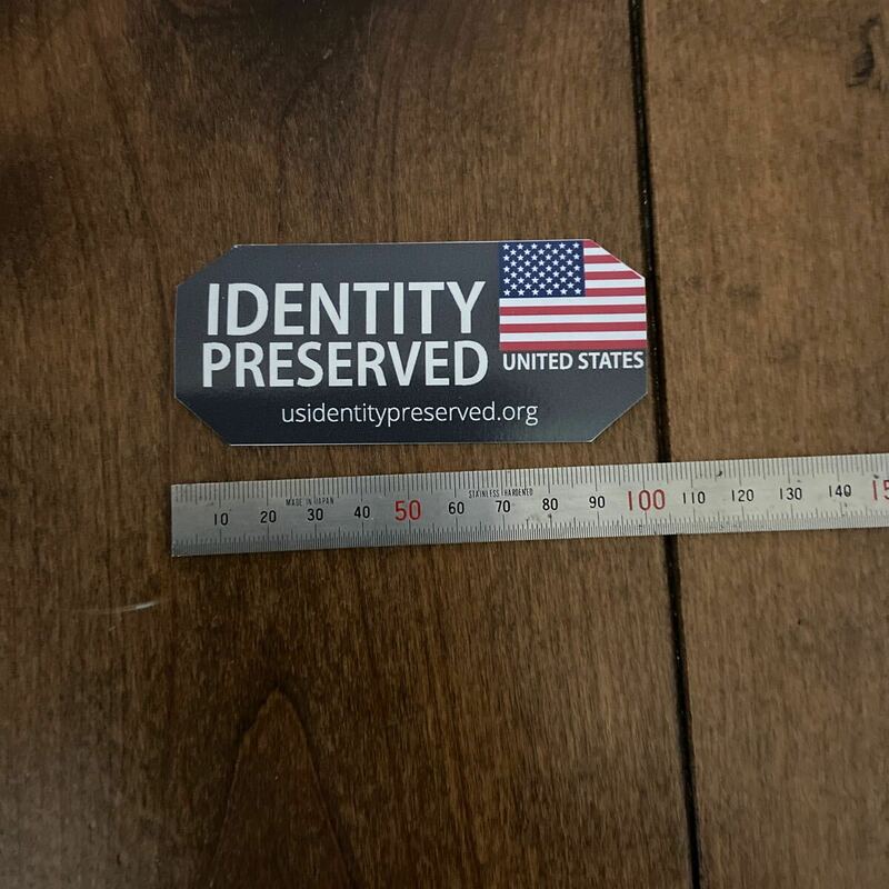 IDENTITY PRESERVED UNITED STATES アメリカ　マグネット