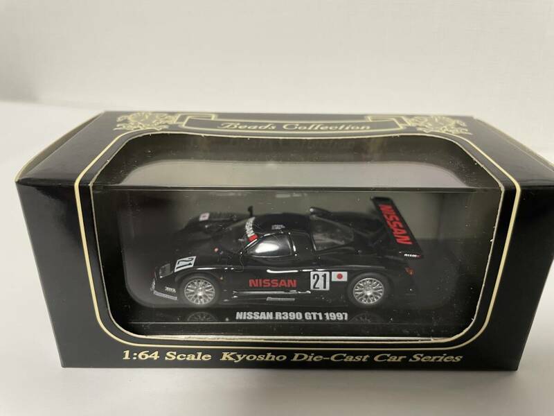 1/64 京商 Beads Collection NISSAN R390 GT1 1997