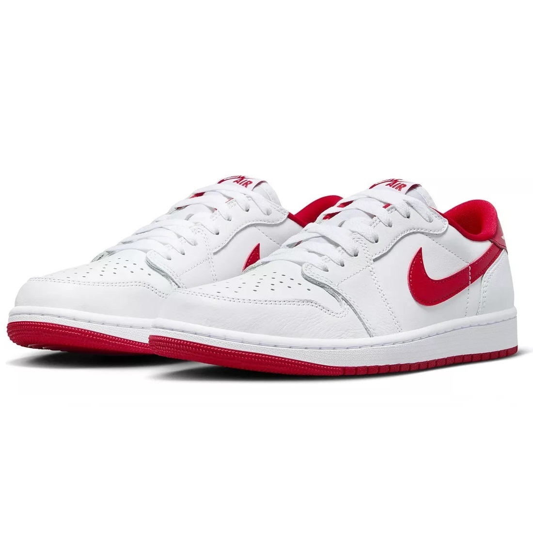 ☆NIKE AIR JORDAN 1 RETRO LOW OG 白/赤 26.0cm ナイキ エア ジョーダン 1 レトロ ロウ オージー CZ0790-161