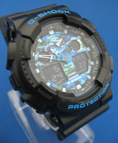 ◆CASIO カシオ G-SHOCK ジーショック 腕時計 GA-100CB アナデジ◆