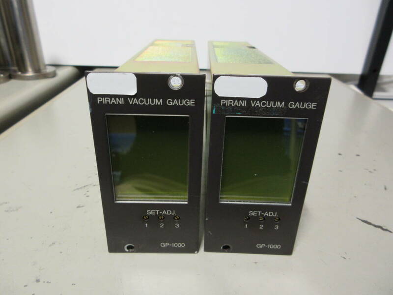 ULVAC PIRANI VACUUM GAUGE GP-1000 2個セット (W163)