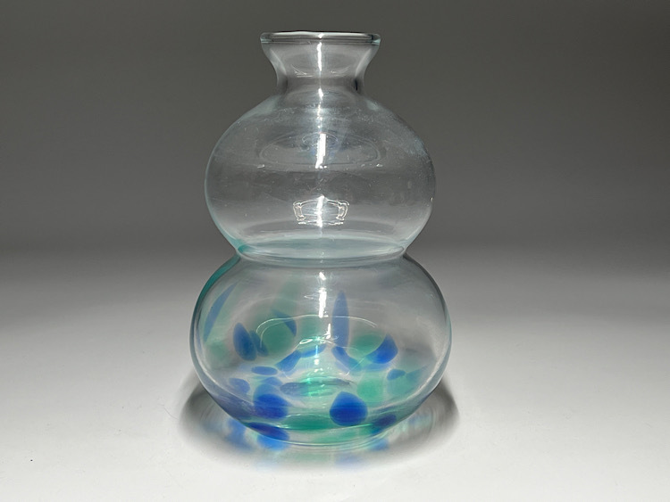 【瑞】瓢箪形　ガラス瓶　