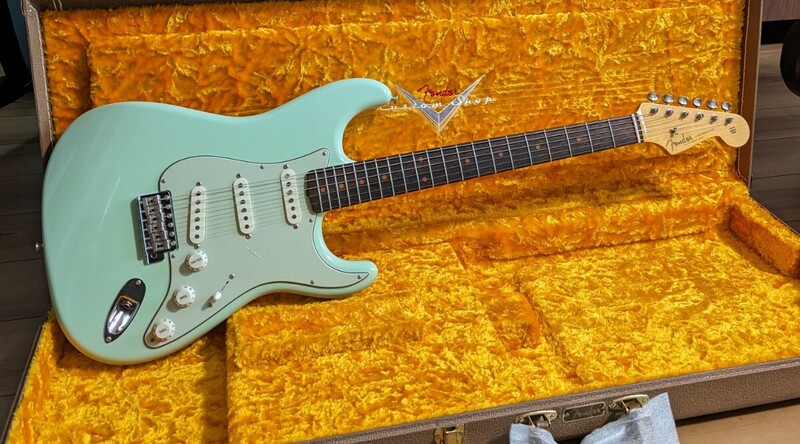 Fender Custom Shop Vintage Custom 1959 Stratocaster Super Faded Surf Green
