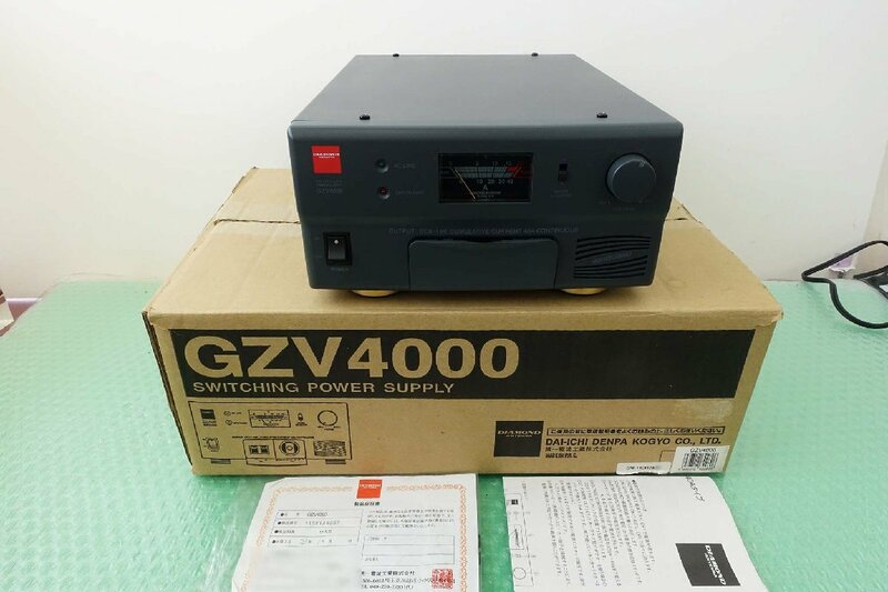 GZV4000【DIAMOND】直流安定化電源Max43A動作品