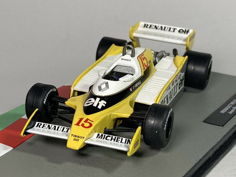 ルノー Renault RS10 1979 Jean-Pierre Jabouille 1/43 - ディアゴスティーニ Deagostini F1マシンコレクション