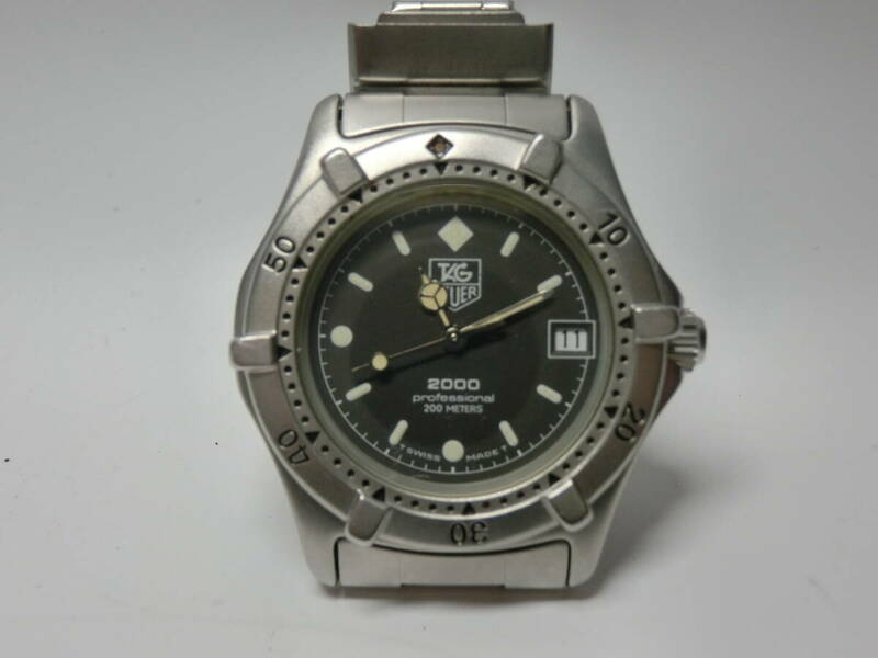 【№4108-O6006H】中古品： TAG Heuer タグホイヤー962.013 腕時計