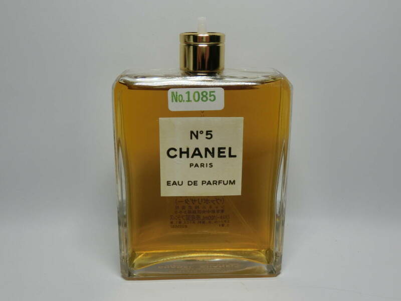 【№1085－香水6006】ジャンク品：CHANEL シャネル N°5 EDP 100ml 残たっぷり スプレーノズルが欠品あり　現状渡す