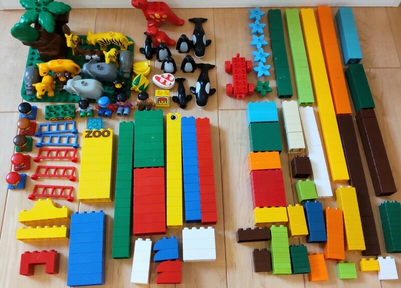 レゴ デュプロ & 互換製品 合計 約370個 動物園、水族館等 大量まとめ LEGO