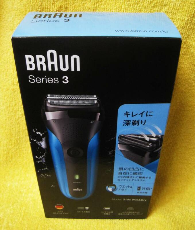 ◆【未開封】ブラウン 310s Wet&Dry Series 3 BRAUN ◆ 送料520円