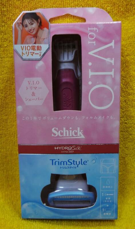 ◆【未開封】シック ハイドロシルク トリムスタイル V.I.O用電動トリマー＆ボディ用シェーバー HYSV-011 Schick ◆ 送料300円～