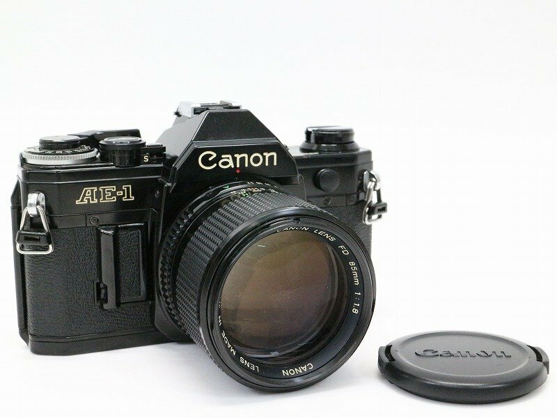 ●○Canon AE-1/New FD 85mm F1.8 フィルム 一眼レフカメラ FDマウント キャノン○●824052802J○●
