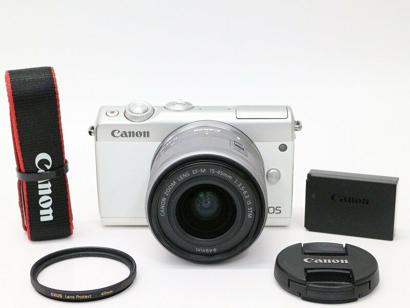 ●○Canon EOS M100 EF-M15-45 IS STM ミラーレス 一眼カメラ EF-Mマウント キャノン○●025990001○●