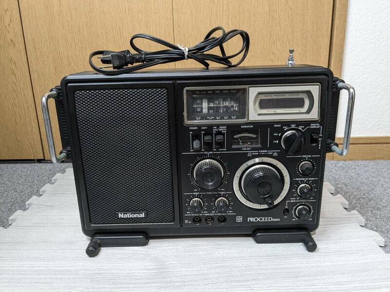 プロシードラジオ RF-2800 ナショナル NATIONAL PROCEED 2800 ラジオ オーディオ機器 レトロ アンティーク