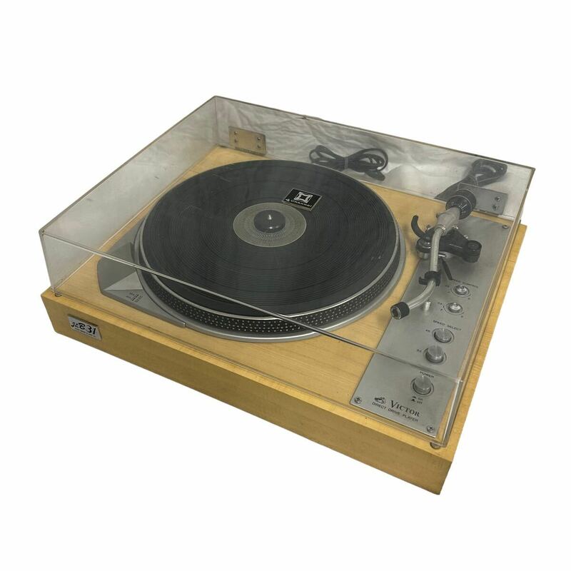 Victor ターンテーブル JL-B31 レコードプレーヤー ビクター 針無 音響機器 オーディオ機器 ダイレクトドライブ式