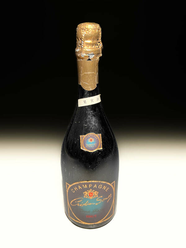 ■古いシャンパン 2002年？クリスチャン・セネ Grande Reserve Brut Cristian Senez 古酒旧酒オールドボトルレトロ