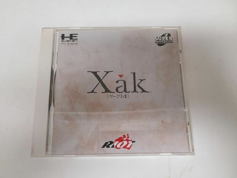 ゲーム / Xak　サークI・II / SUPER CD-ROM2 / PCエンジン / TJCD 2032【M001】