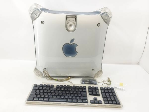 sa/ Apple Power Mac G4 M5183 本体 キーボード・マウス付 HDD無し ジャンク品　/DY-2908