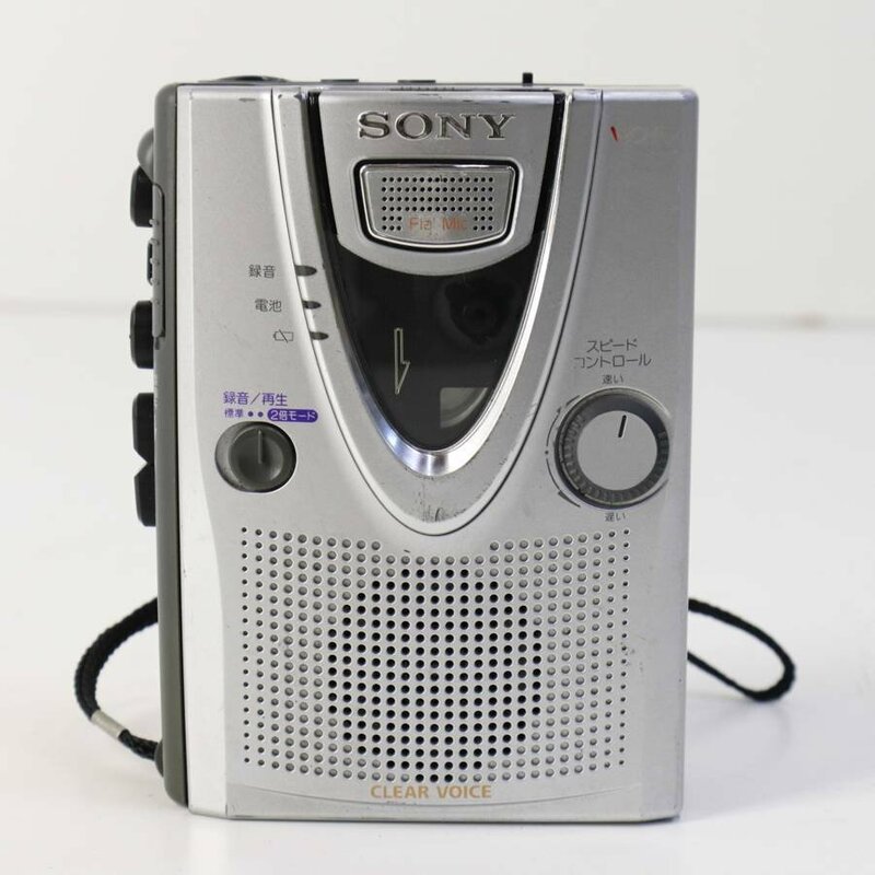 ジャンク品 SONY ソニー TCM-400 ポータブルカセットレコーダー カセットプレーヤー ★830v24