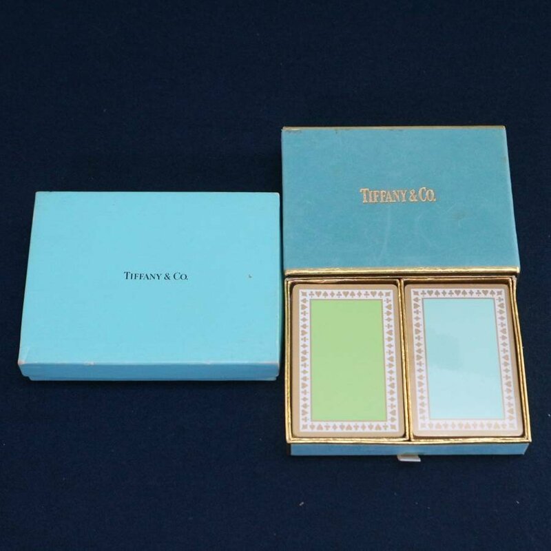Tiffany ティファニー トランプ 2組セット カードゲーム 紙製◆838f24