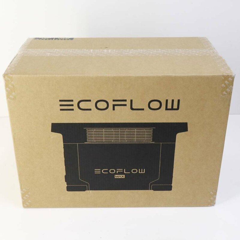 新品未開封 ECOFLOW EcoFlow DELTA 2 Max ポータブル電源 大容量 2,048Wh 型番EFDELTA2Max-JP AC＆ソーラー充電 アウトドア 防災★838v08