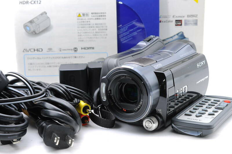 ★美品★ ソニー SONY HDR-CX12 ビデオカメラ 元箱