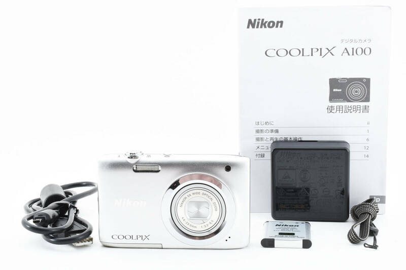 ニコン Nikon COOLPIX A100 コンパクトデジタルカメラ 2005万画素 ♯D2101D92075FEE