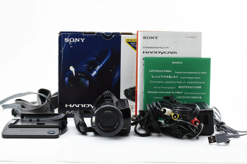 ソニー SONY HDR-CX7 フルハイビジョンビデオカメラ ハンディカム 【元箱付き・付属品多数】 # D5107E21060EIE
