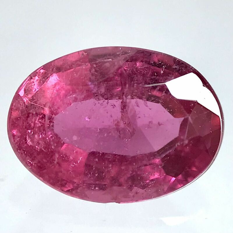 (天然ピンクトルマリン1.152ct)m 約8.2×6.0mm ルース 裸石 pink tourmaline 宝石 ジュエリー ソーティング i