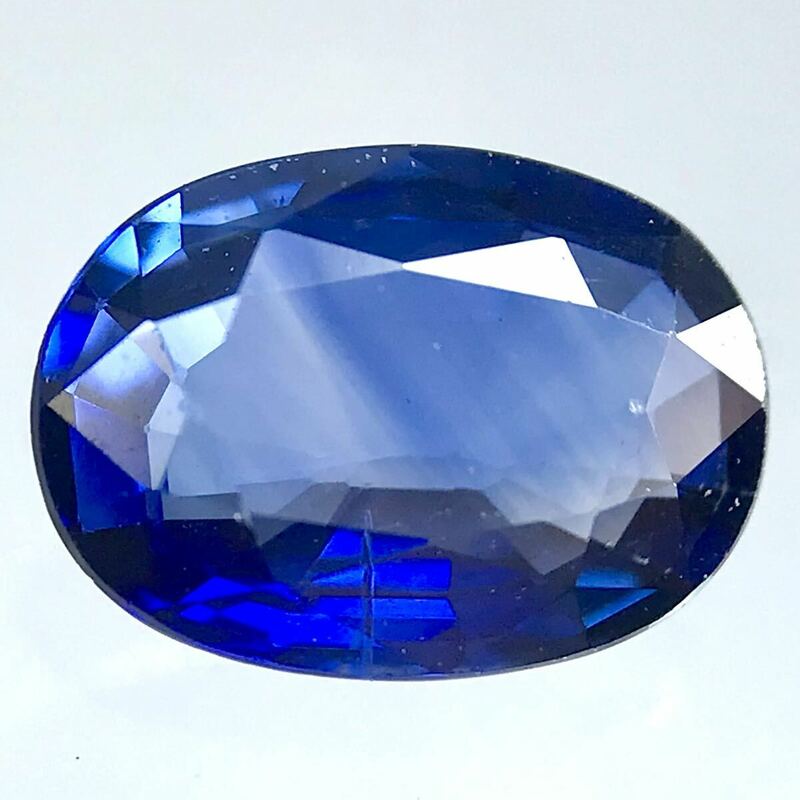 (天然サファイア0.585ct)m 約6.2×4.5mm ルース 裸石 宝石 ジュエリー sapphire corundum コランダム i