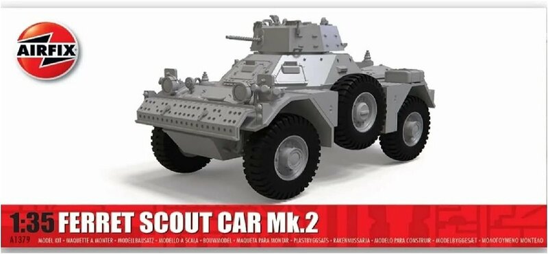 AIRFIX A1379 1/35 イギリス フェレット スカウトカー Mk.2