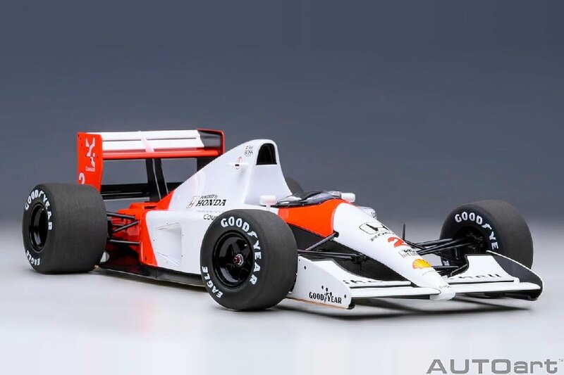 AUTO art 89152 1/18 マクラーレン ホンダ MP4/6 日本GP 1991年 #2 （ゲルハルト・ベルガー）