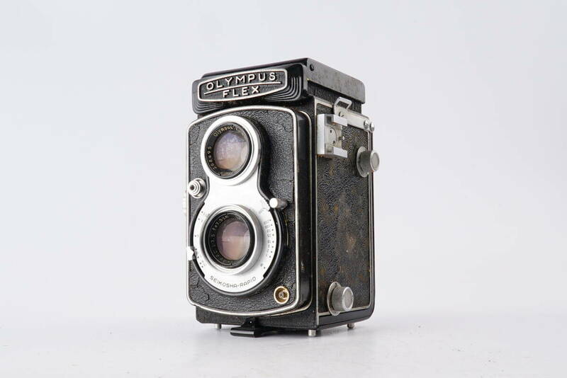 (C101) オリンパス Olympus Flex D.Zuiko F.C. 7.5cm F3.5 二眼カメラ