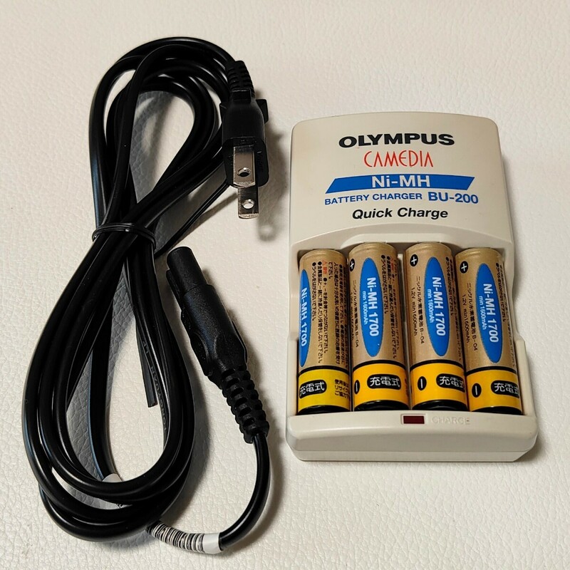 OLYMPUS ニッケル水素充電池 充電器 セット