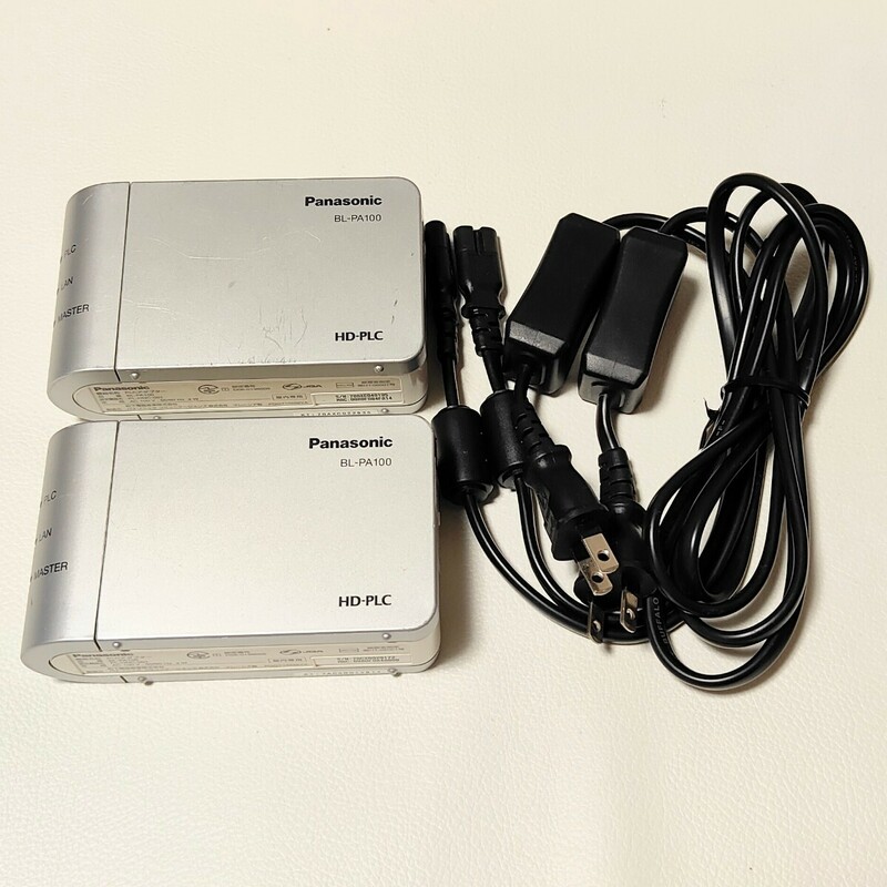 Panasonic パナソニック PLCアダプター BL-PA100　2台セット
